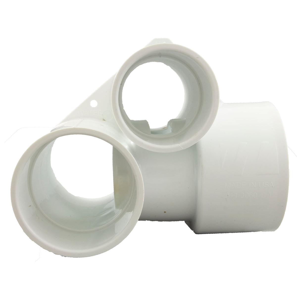 Jet Body Assembly, WW Pwr Strm Gunite, a1-1/2"s, w2"s, Tee, Wht, Thd