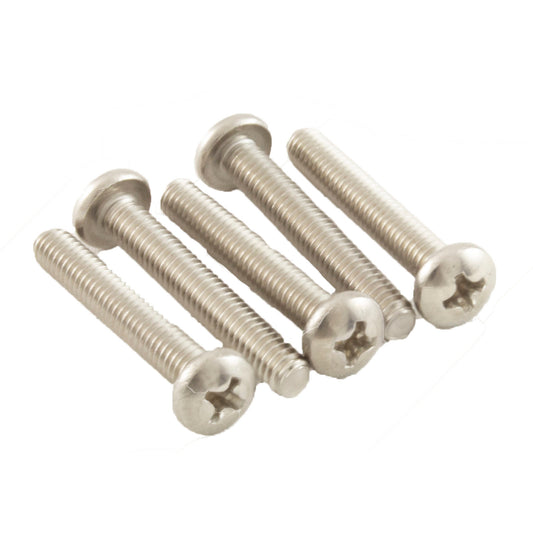 Screw, 5 Pk, Pent Sta-Rite DuraGlasII/IntelliPro, 8-32 x 1/4"