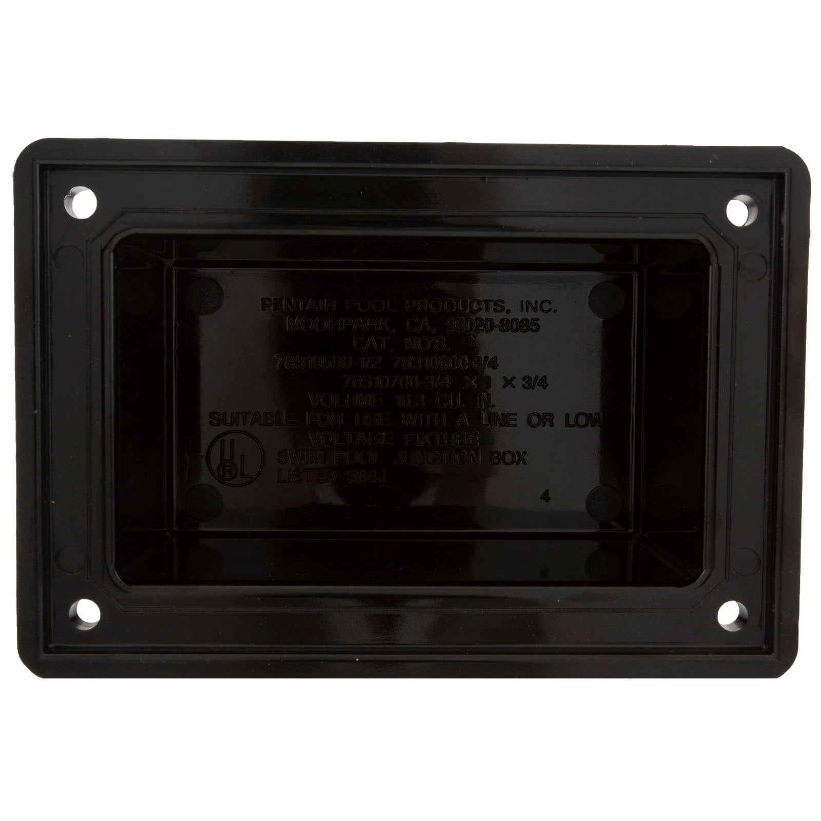Junction Box Cover, Pentair, American Products, Black – PST Pool