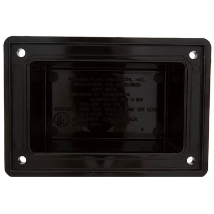 Junction Box Cover, Pentair, American Products, Black