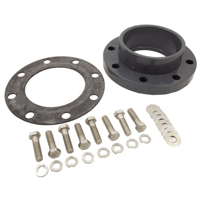 Conjunto de brida, PentairEQ sin filtro, filtro para cabello y pelusa, 6"