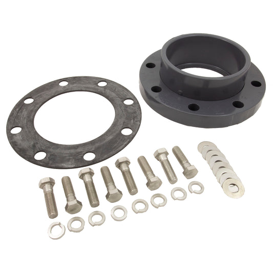 Conjunto de brida, PentairEQ sin filtro, filtro para cabello y pelusa, 6"