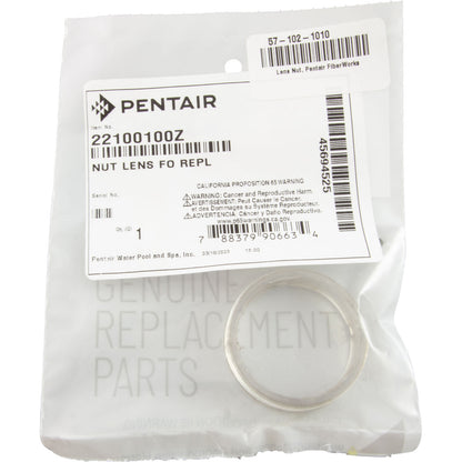 Lens Nut, Pentair FiberWorks