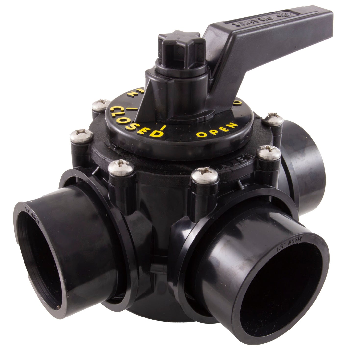 Diverter Valve, Praher, 3-Port, 1-1/2"s
