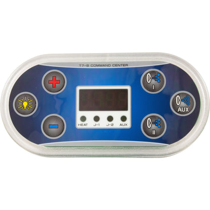 Control, United Spas C5-L, P1, P2, Aux, CP, 115/230v, T7S, B11