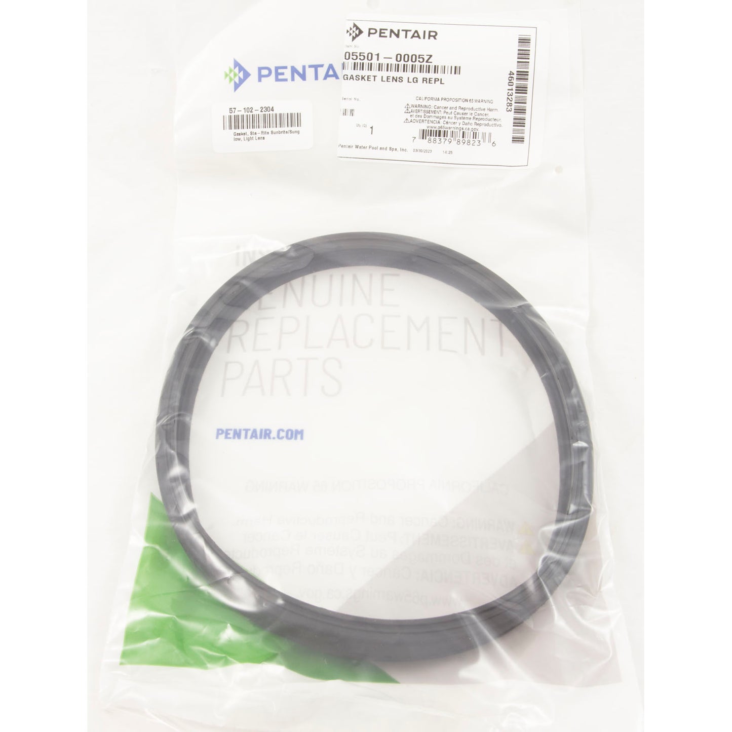 Junta, lente de luz Sta-Rite Sunbrite/Sunglow