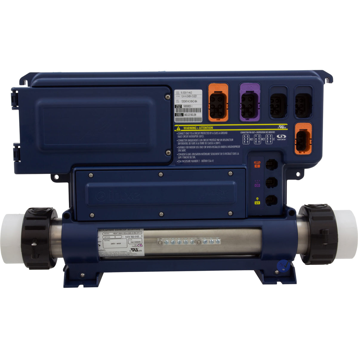 Control, Gecko in.xe-5, P1, P2, Bl, Oz, Lt, Ac, 4.0kW, 115v/230v