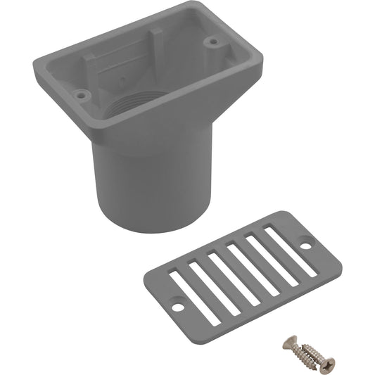 Gutter Deck Drain (2" Fip X 2" Skt) Gray