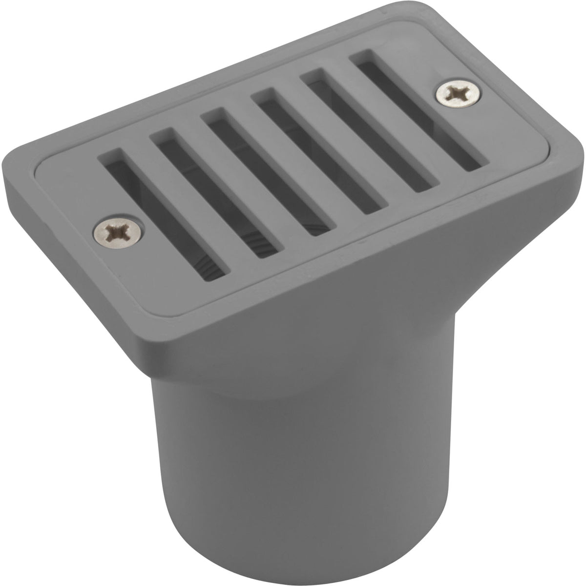 Gutter Deck Drain (2" Fip X 2" Skt) Gray