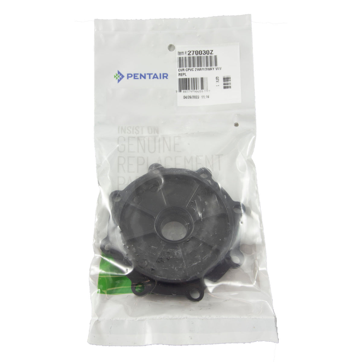 Cover, Pentair Compool PacFab 2 Way/3 Way Valve