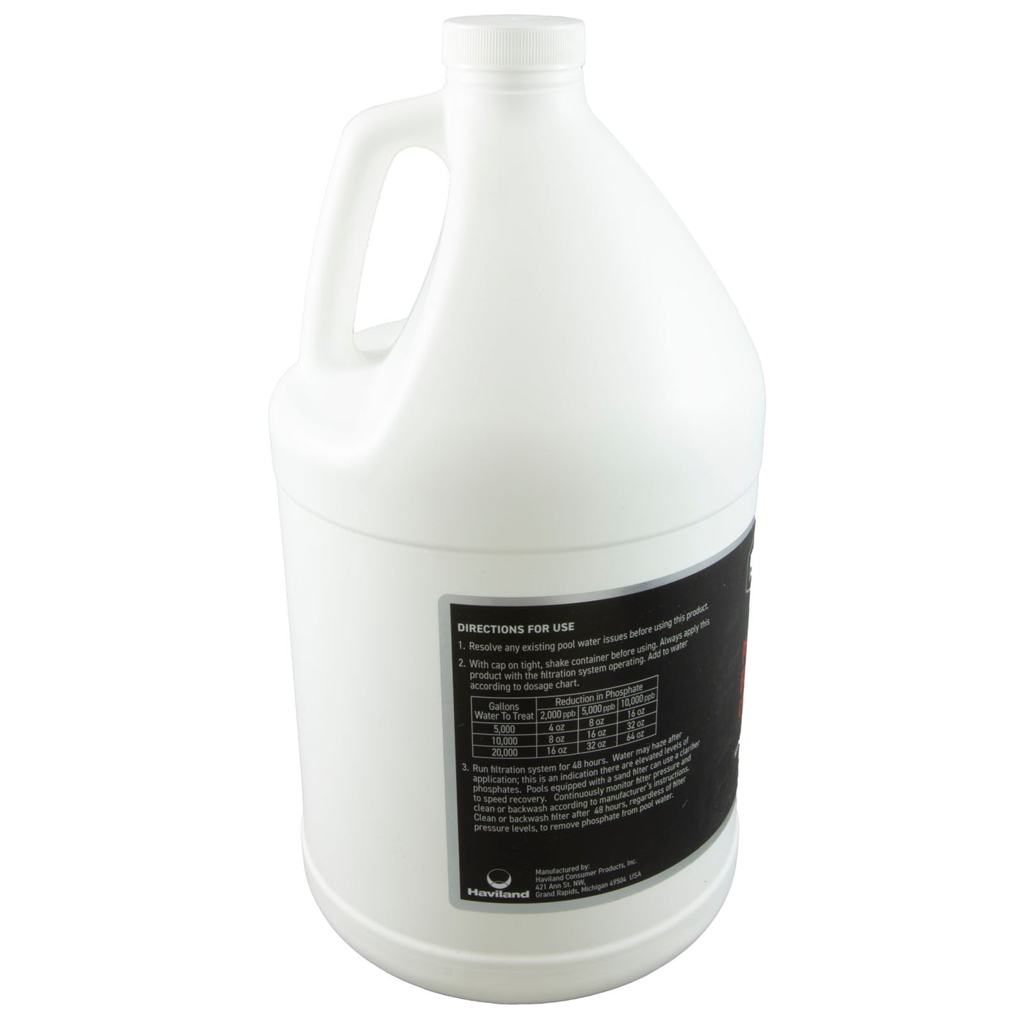 Éliminateur de phosphate, Matrix Black Label, 1 gallon