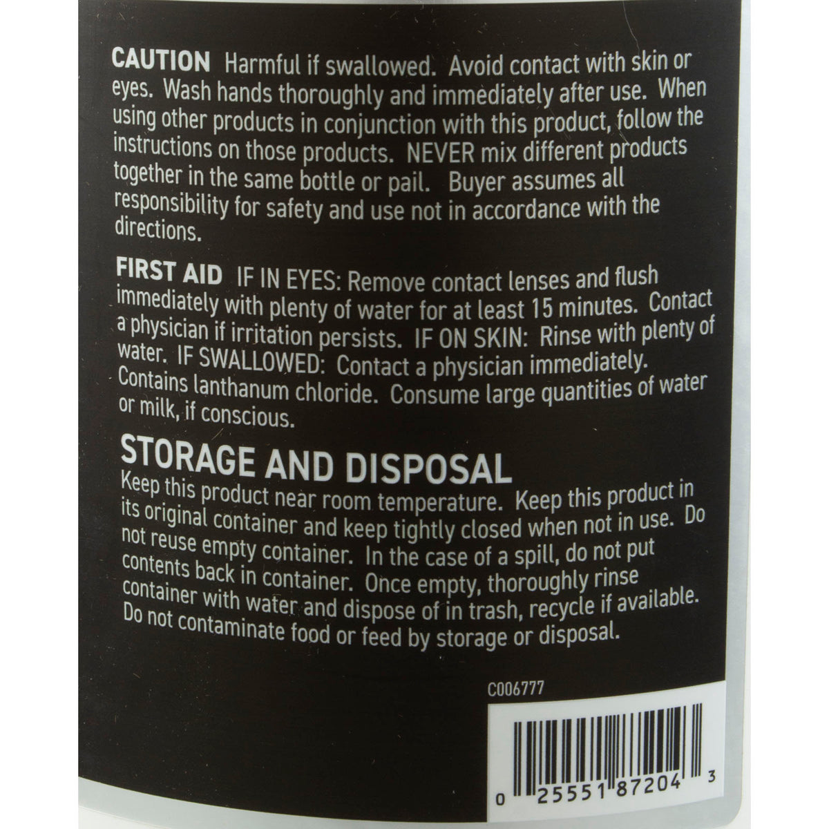 Phosphate Remover, Matrix Black Label, 1 Gallon