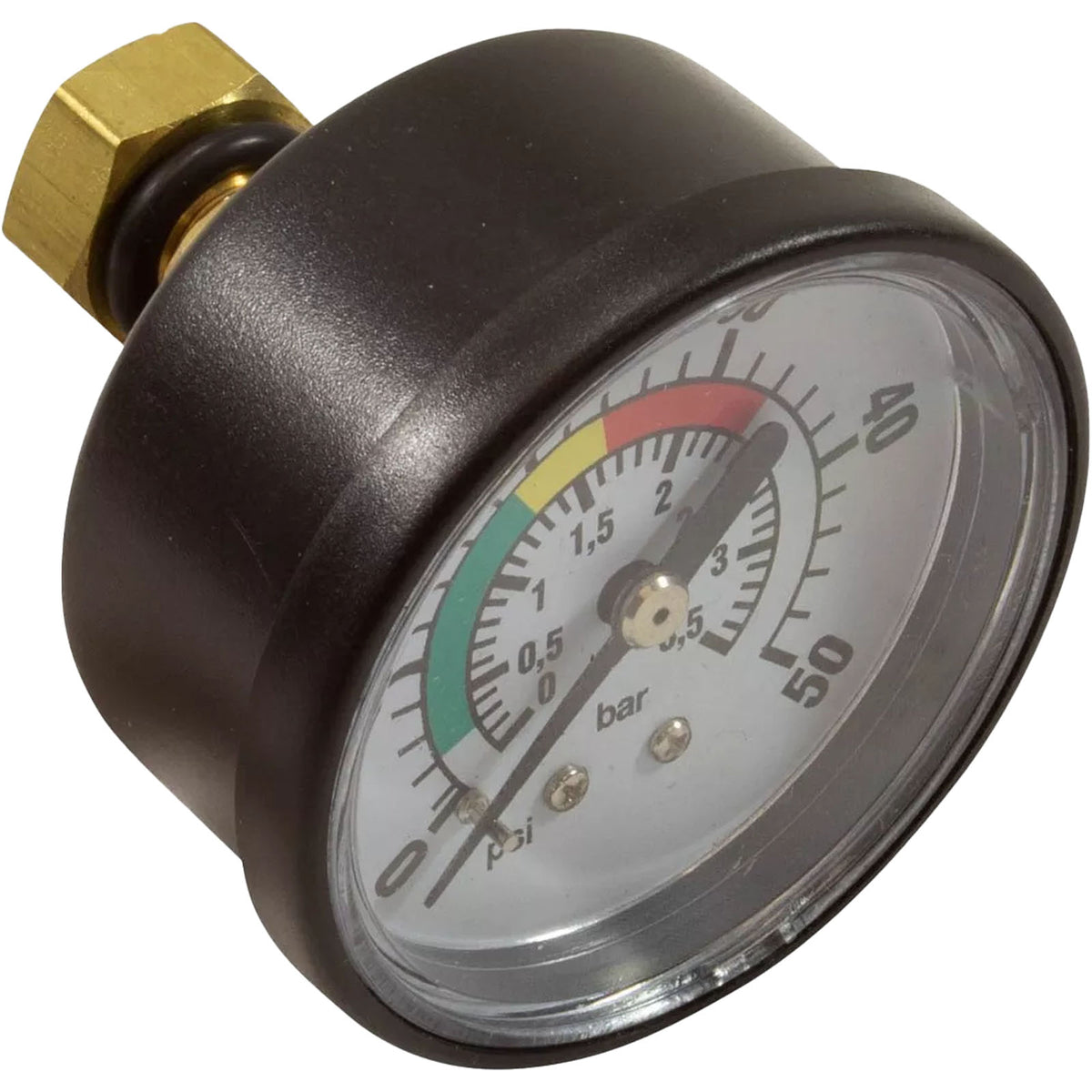 Pressure Gauge, Astral, 1/8" mpt, 0-50psi
