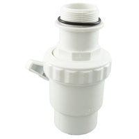 Ball Valve, Unionized, CMP, 1.5"fpt x 1.5"mpt