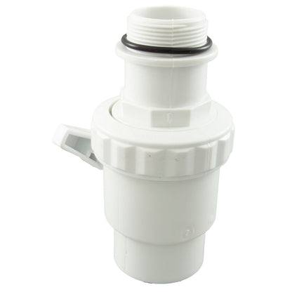 Ball Valve, Unionized, CMP, 1.5"fpt x 1.5"mpt