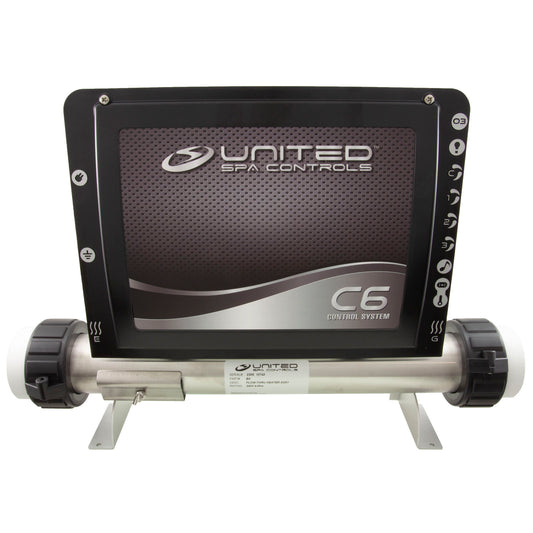 Control, United Spas CB, 5.5kW, P1, P2, Aux, Lt, T7-S