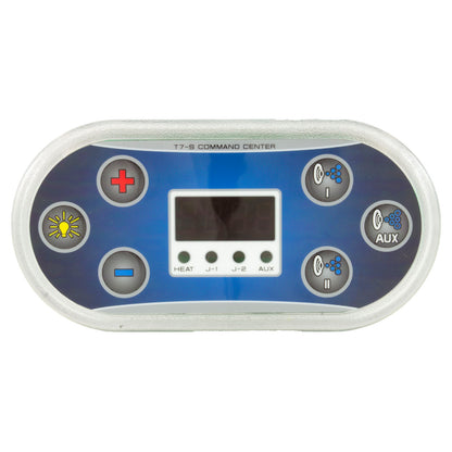 Control, United Spas CB, 5.5kW, P1, P2, Aux, Lt, T7-S