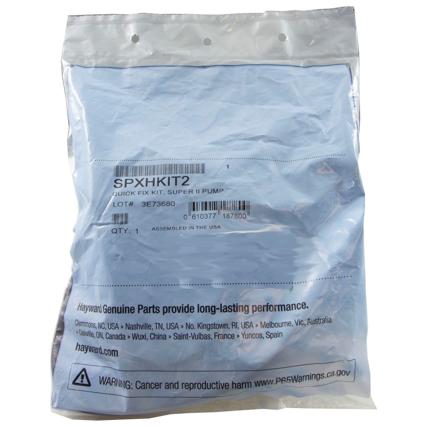 Quick Fix Kit, Super Ii Pump