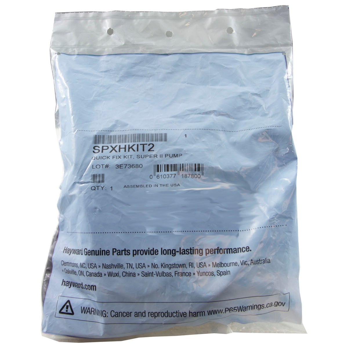 Quick Fix Kit, Super Ii Pump