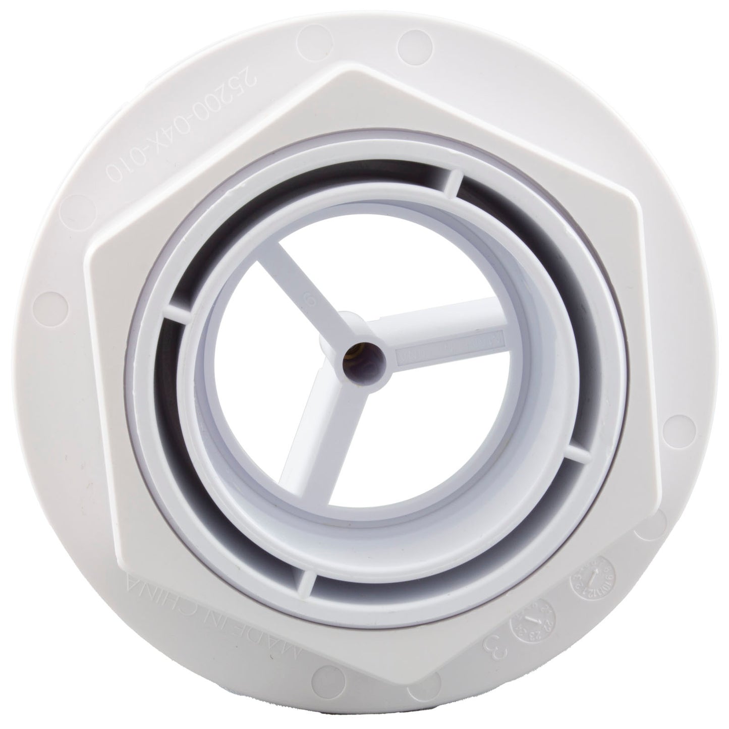 Wall Fitting, CMP Suction, 2"s, w/ Nut & Screw