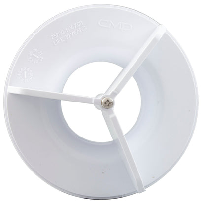 Wall Fitting, CMP Suction, 2"s, w/ Nut & Screw