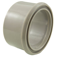 Union Tailpiece, Spack E75, 2", PVC-U, Gray