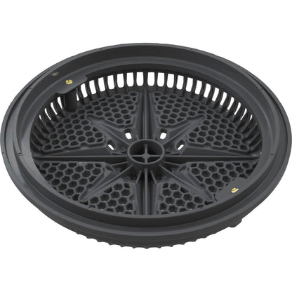 Main Drain Grate, PentStarGuard, 8", 112gpm, DrkGry, qty2, Sh Ring