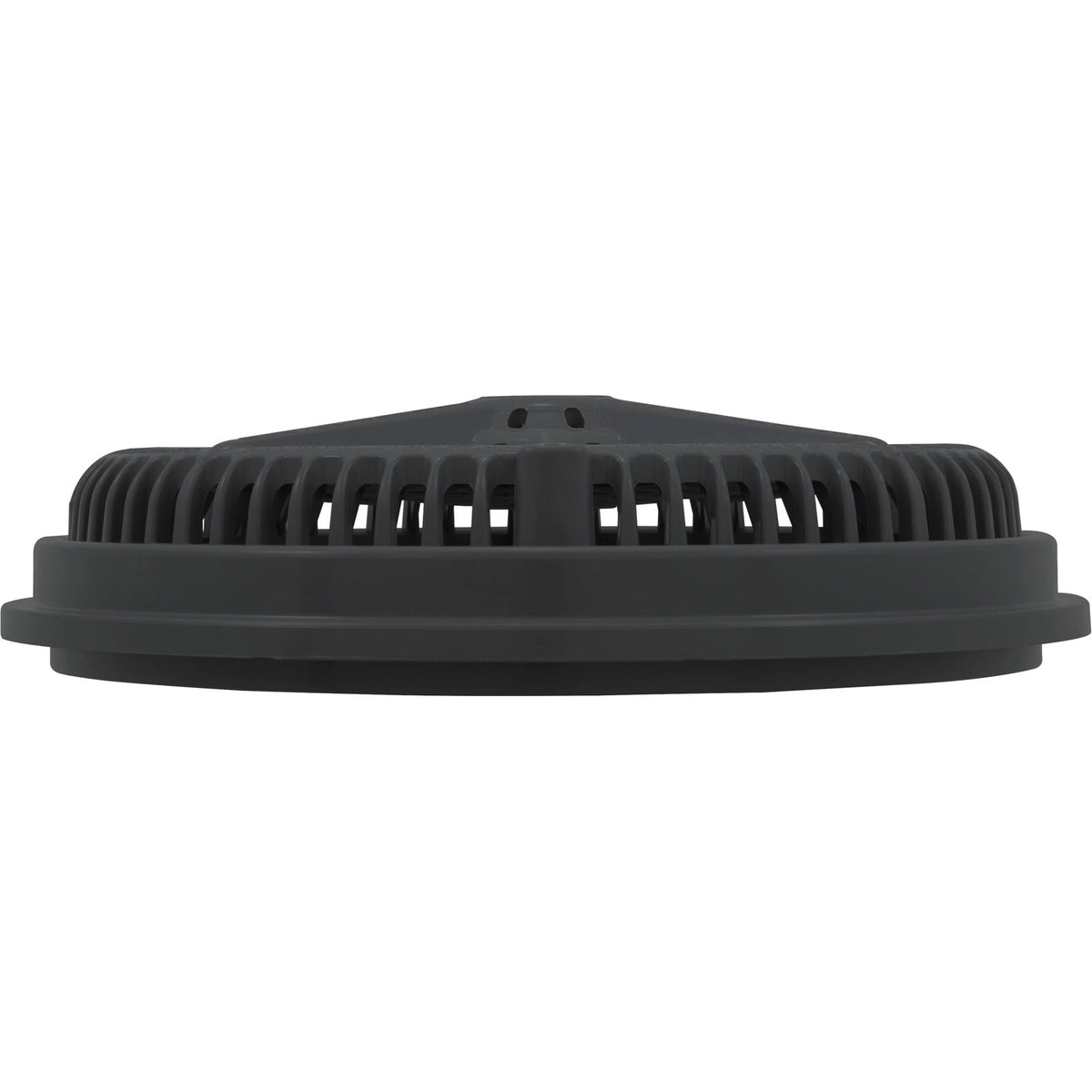 Main Drain Grate, PentStarGuard, 8", 112gpm, DrkGry, qty2, Sh Ring