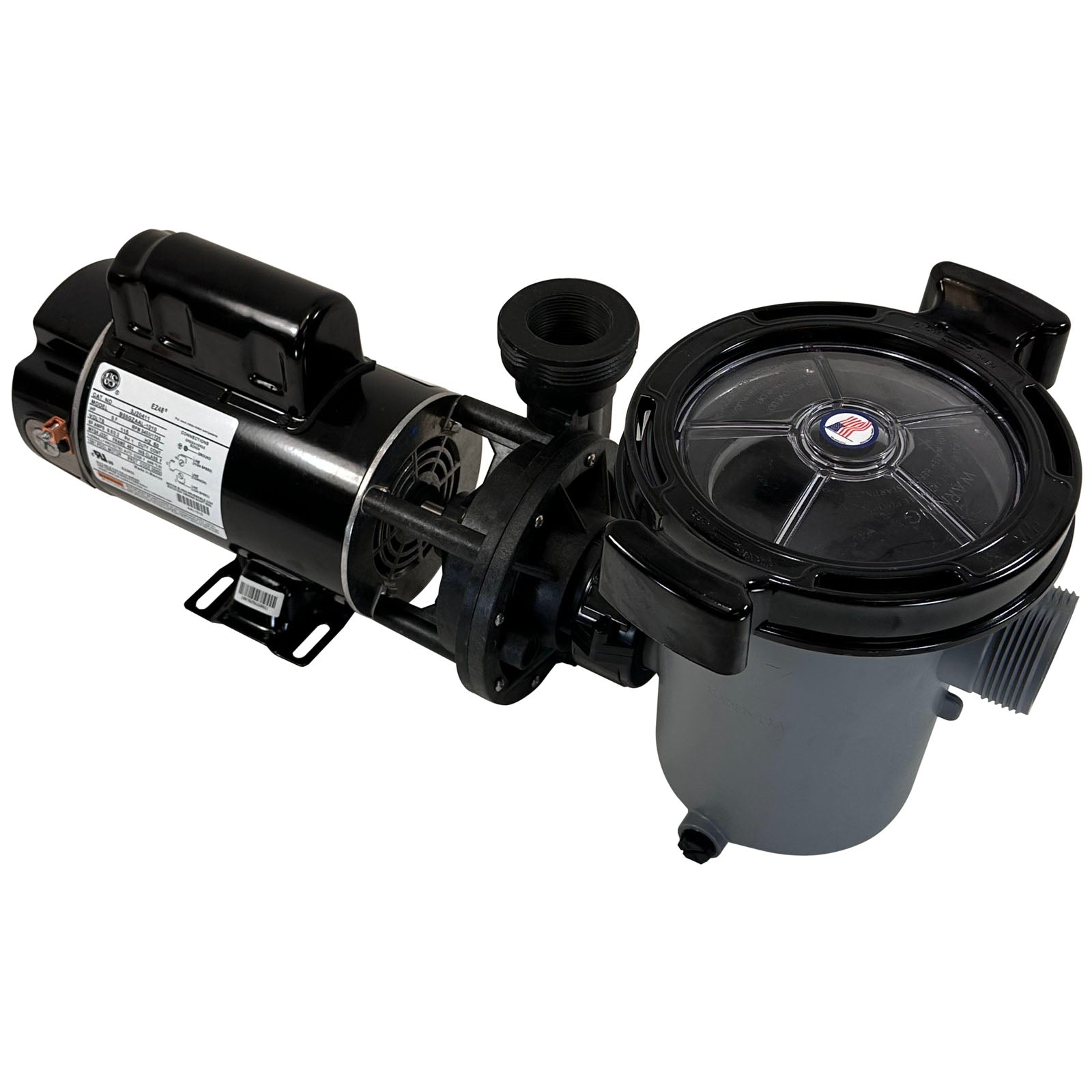 Pump, WW Hi-Flo II, 1.0SPL, 2-Spd, 115v, 6"Trp, ft Nema, Vert