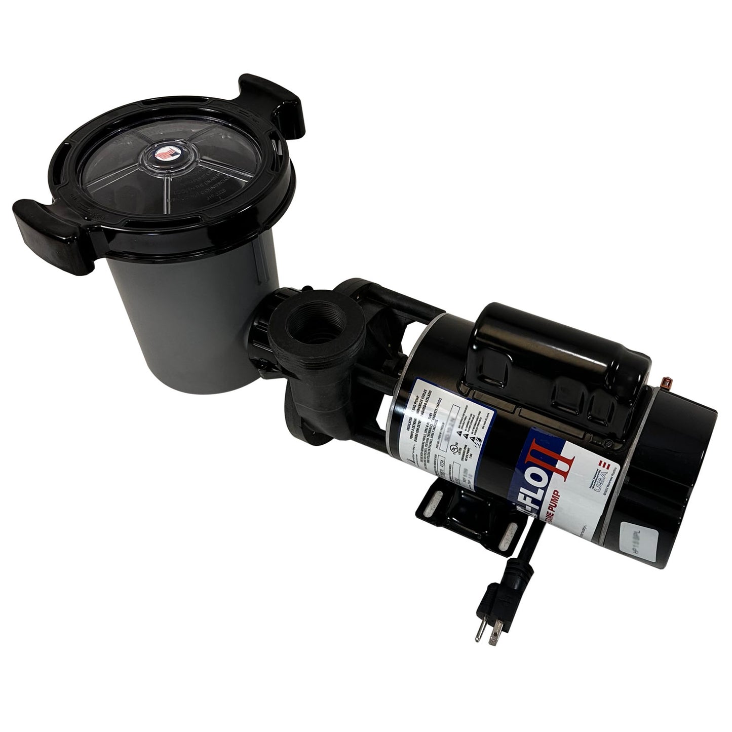 Bomba, WW Hi-Flo II, 1.0 SPL, 2 velocidades, 115 V, 6" Trp, ft Nema, Vert