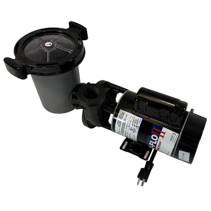 Bomba, WW Hi-Flo II, 1.0 SPL, 2 velocidades, 115 V, 6" Trp, ft Nema, Vert