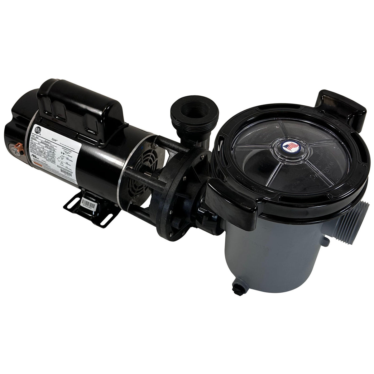 Pump, WW Hi-Flo II, 1.5SPL, 2-Spd, 115v, 6"Trp, ft Nema, Vert