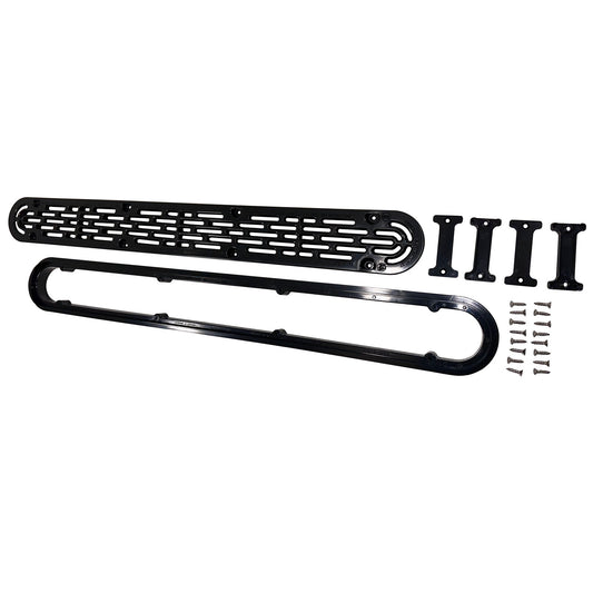 Channel Drain Cover, Aquastar, 32" Anti-Entrap, w/Frame, Blk