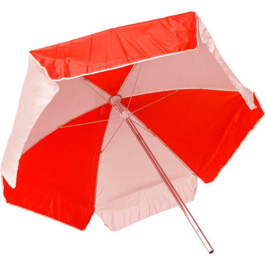 Parapluie, Kemp, rouge/blanc, 1,80 m