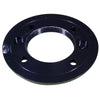 Vinyl Pool Return Faceplate Threaded Black