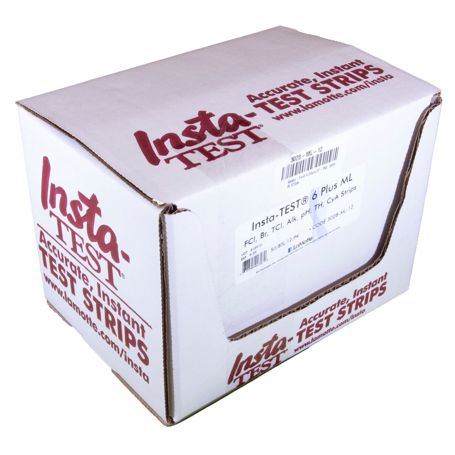 Insta-Test 6 Plus (12-Pk) , 50/btl, 12/pk