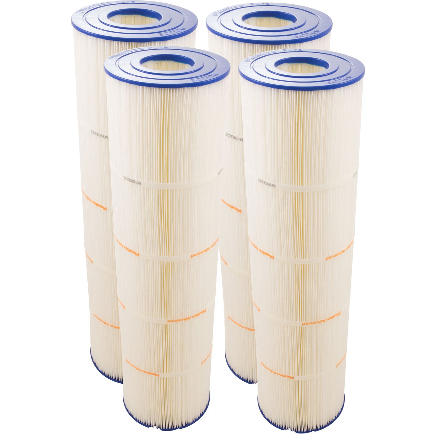 Cartridge, 85sqft, 3"ot, 3"ob, 7", 27"L, 4oz, 4pk