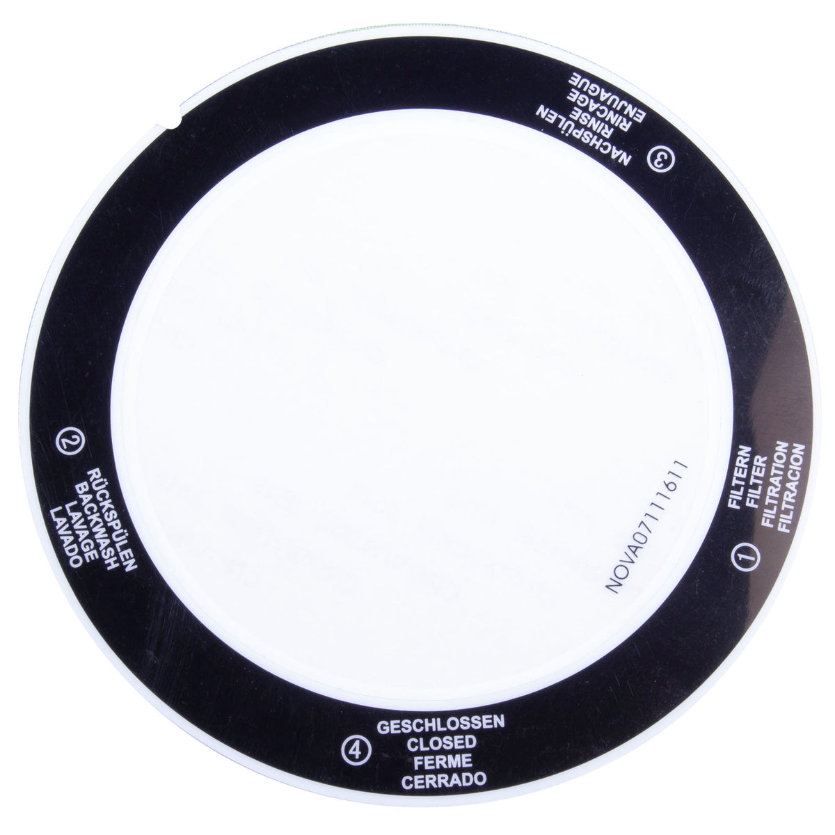 Decal, AquaPro AL75 Multiport Valve