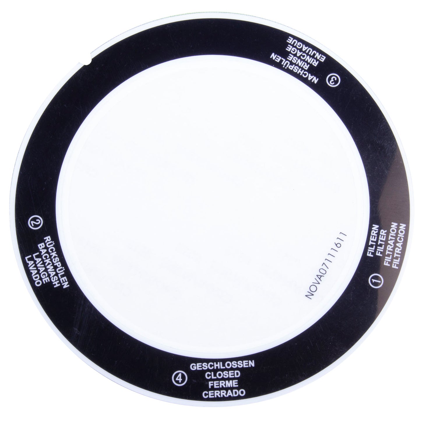 Decal, AquaPro AL75 Multiport Valve