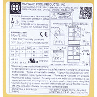 Motor, Hayward Super Pump, 1.0 HP, C FLG, TEFC