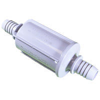 Réacteur éclair à l'ozone, Mazzei, raccord cannelé 3/4", PVC