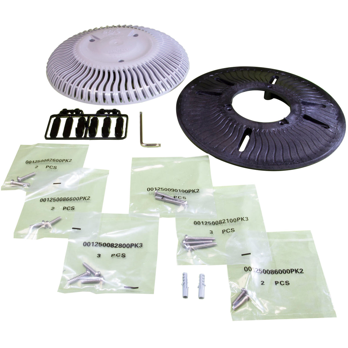 Main Drain Grate, Paramount SDX2, Concrete, Light Gray