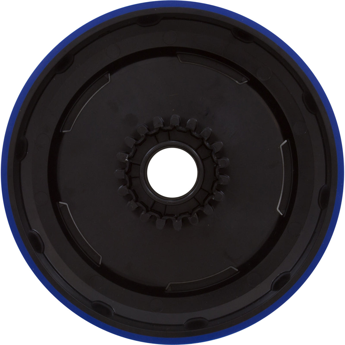 Wheel Rim and Tire, Hayward AquaVac 500, Black/Blue