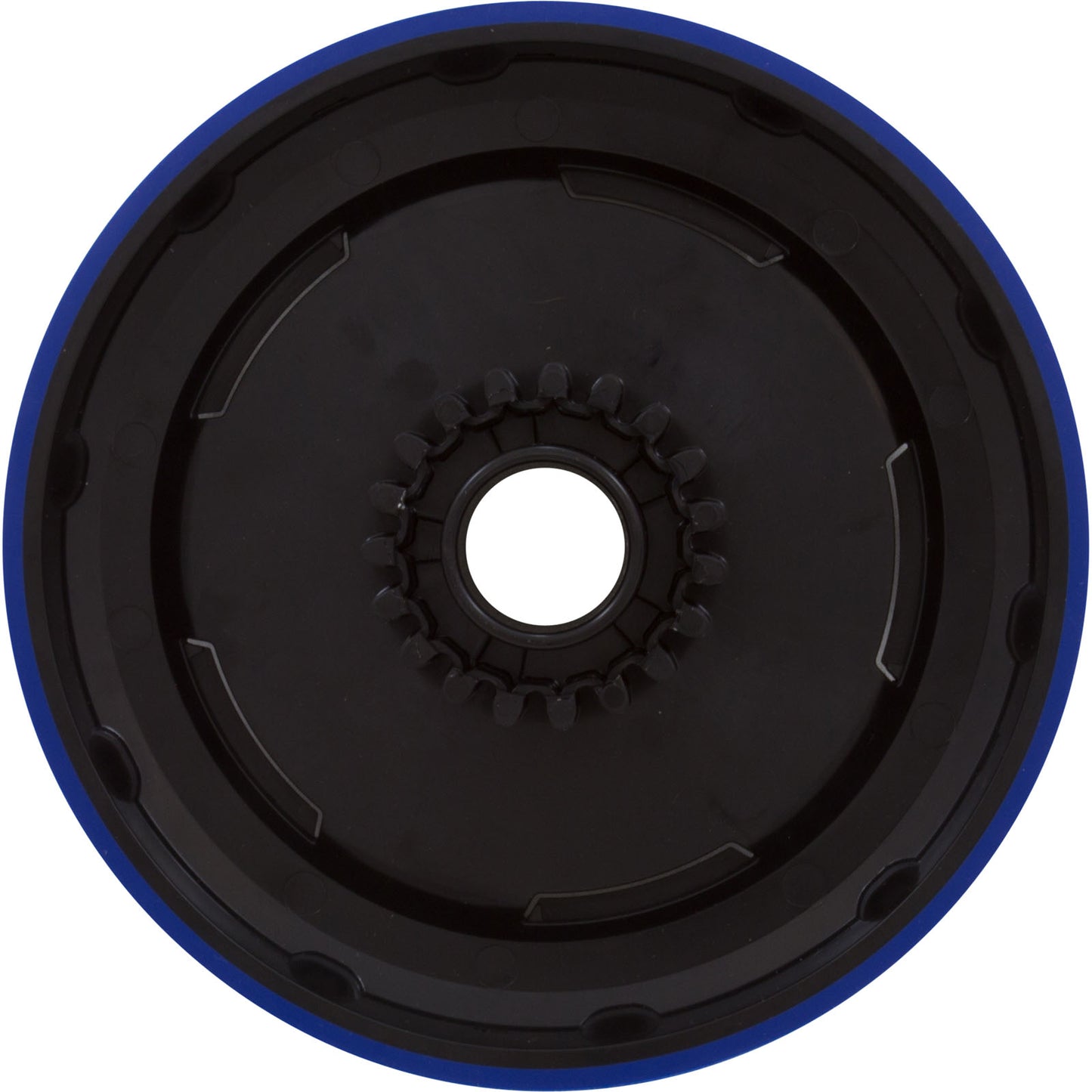 Wheel Rim and Tire, Hayward AquaVac 500, Black/Blue