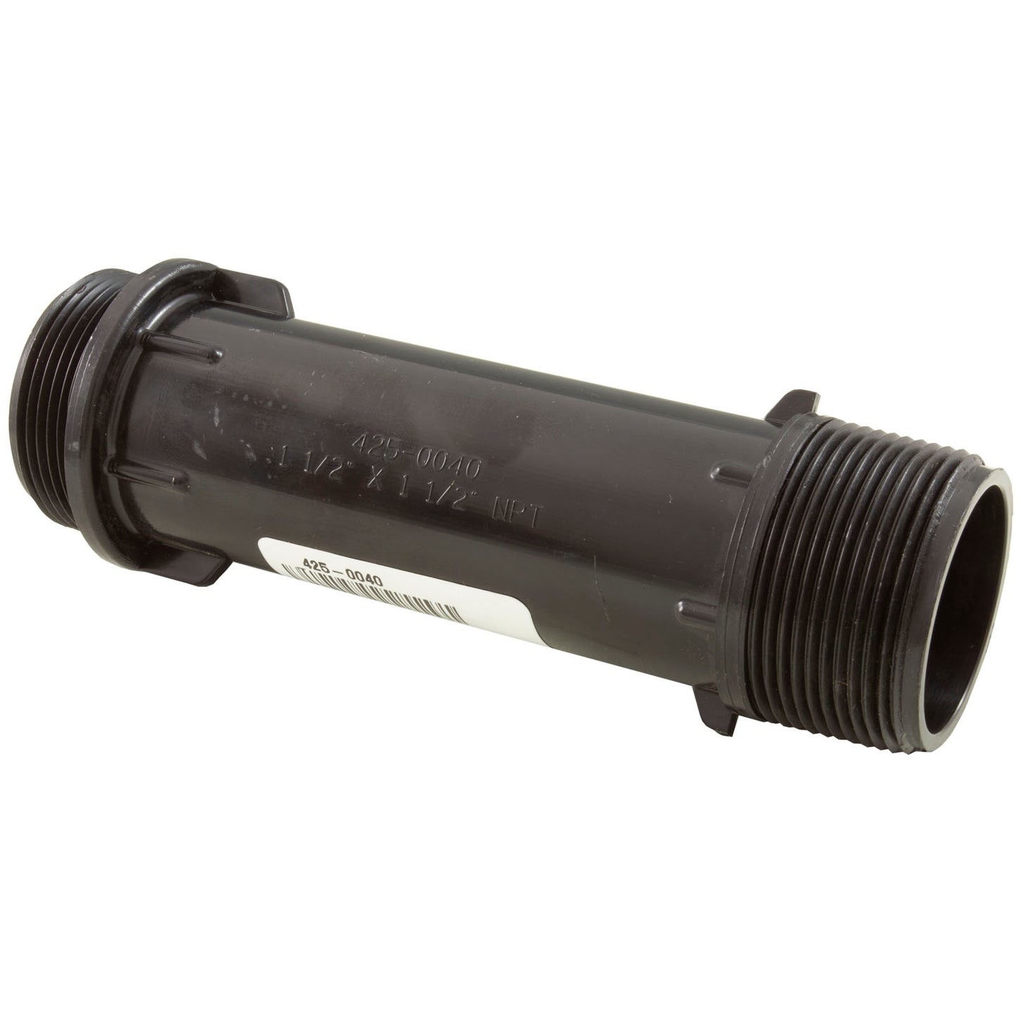 Raccord de chlorateur, 1 1/2" Mpt X 1 1/2" Mpt