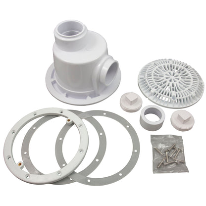 Main Drain, CMP Galaxy, Vinyl, 2"s, White