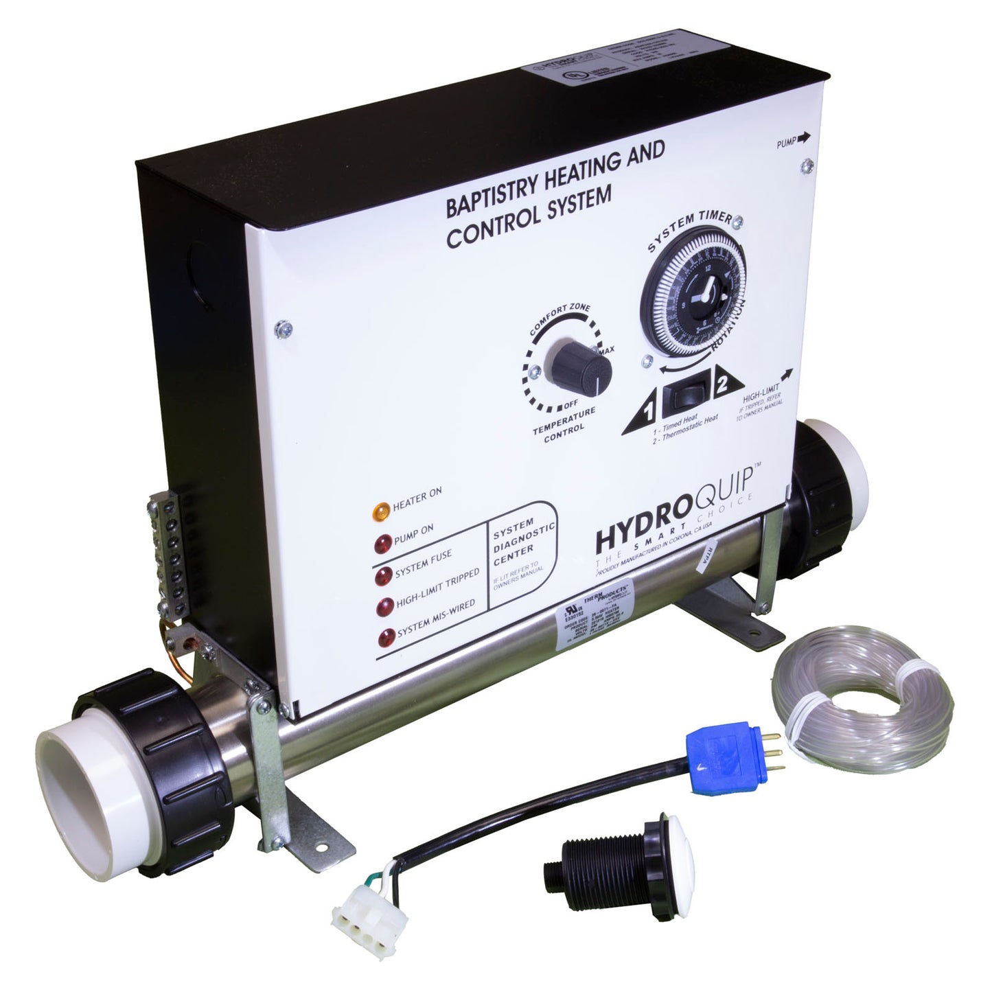 Baptismal Control, HQ BCS6000T-U, 5.5kW, 230v, With Timer