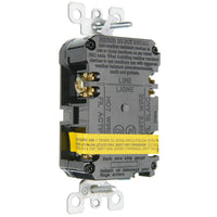 GFCI, Leviton, 20A, SPST, Deadfront