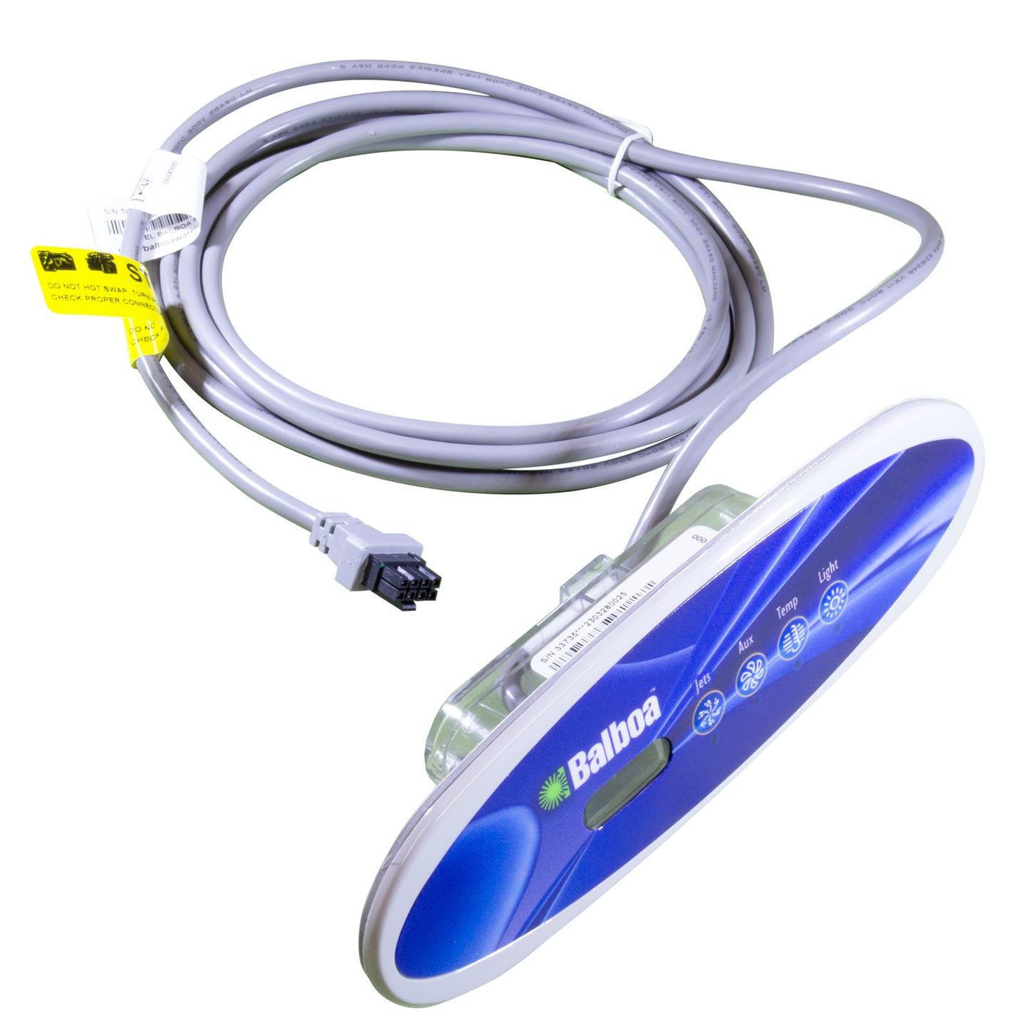 Topside, BWG ML260, 4 Button, Jets, Aux, Temp, Light, LCD, Oval