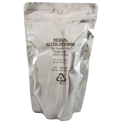 Reagent Cart Disk, Lamotte WaterLink, Clor/Brom/Salt, Qty 100